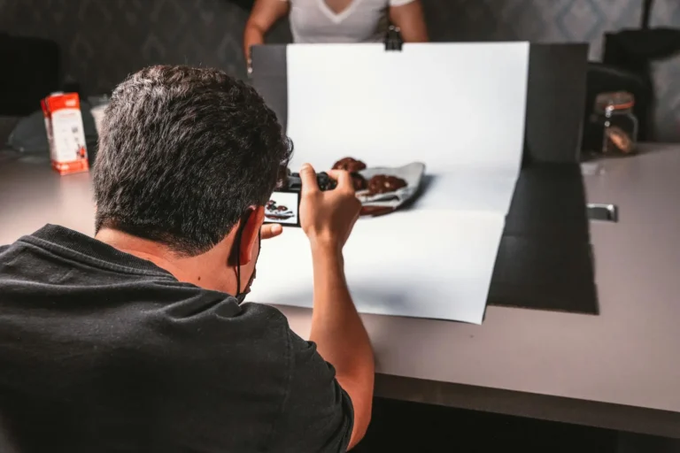 A beautifully plated dish illuminated by soft natural light, showcasing natural light photography for food.