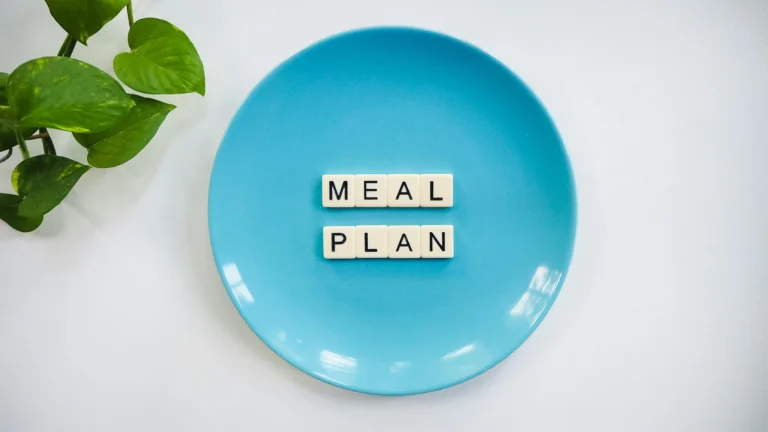 meal planning Plate.