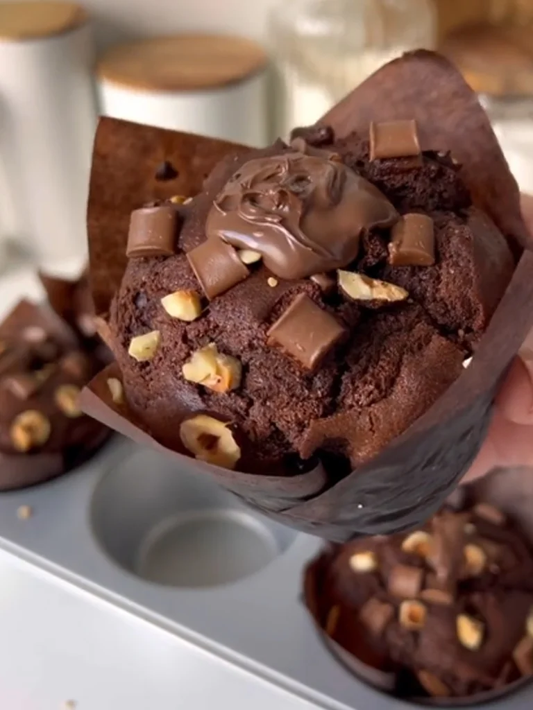 Chocolate Hazelnut Muffin