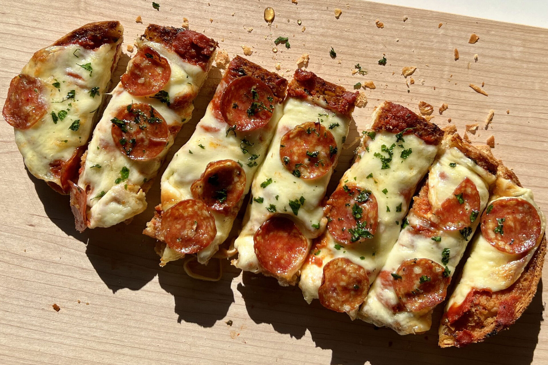 Pizza Garlic Bread