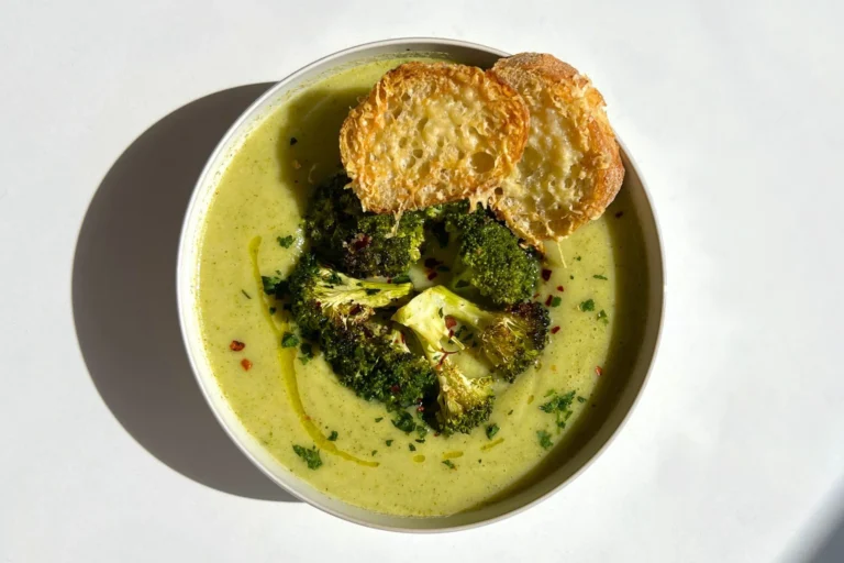 Roasted Broccoli Soup recipe