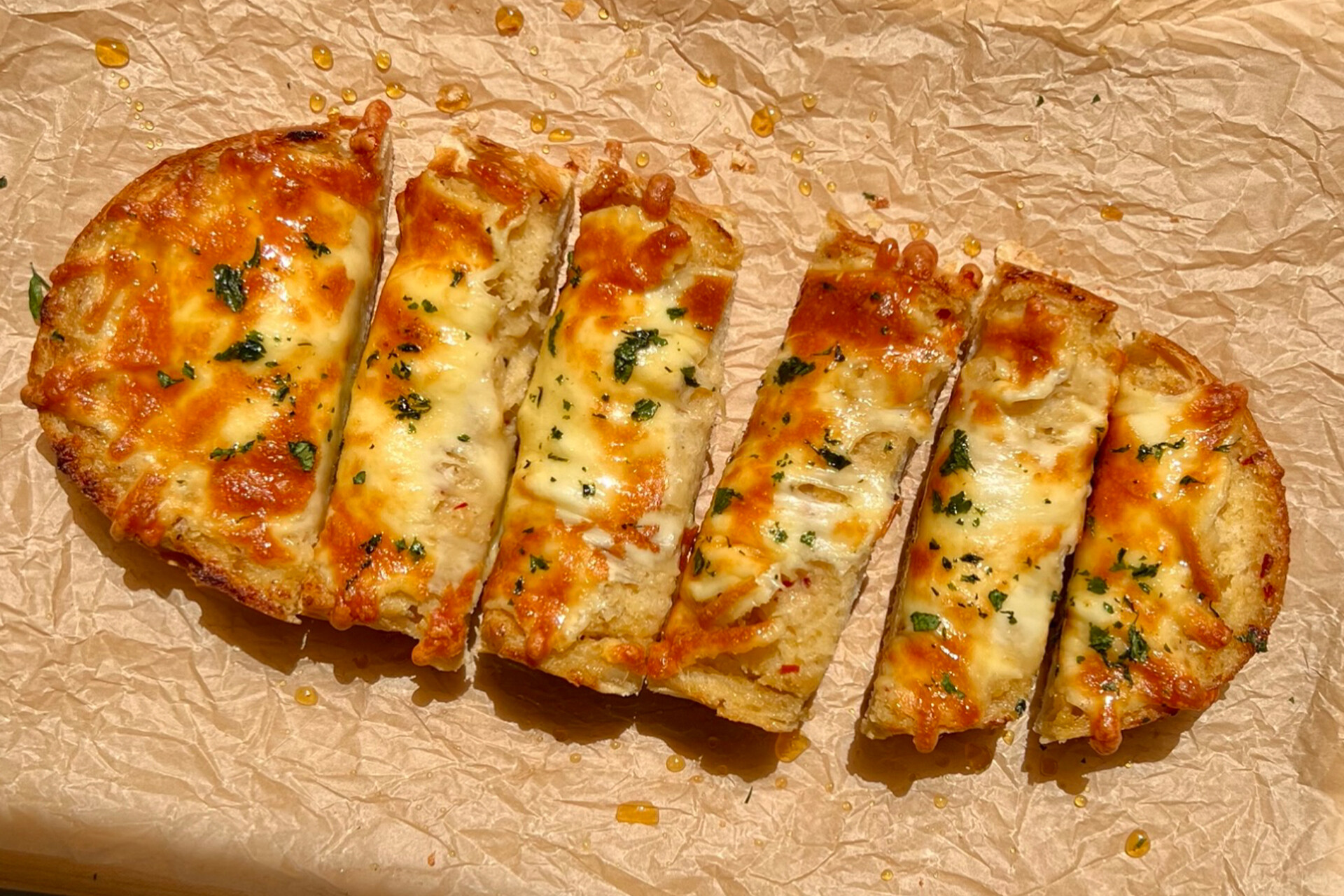 Shallot Garlic Bread